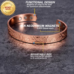 Unisex Copper Magnetic Bracelet: Curb Chain & Therapy Benefits