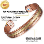 Magnetic Cuff Bracelet for Pain Relief & Circulation