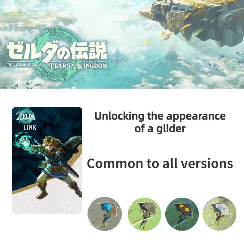 TOTK NFC Cards Compatible with Zelda Amiibo - CIVIBUY