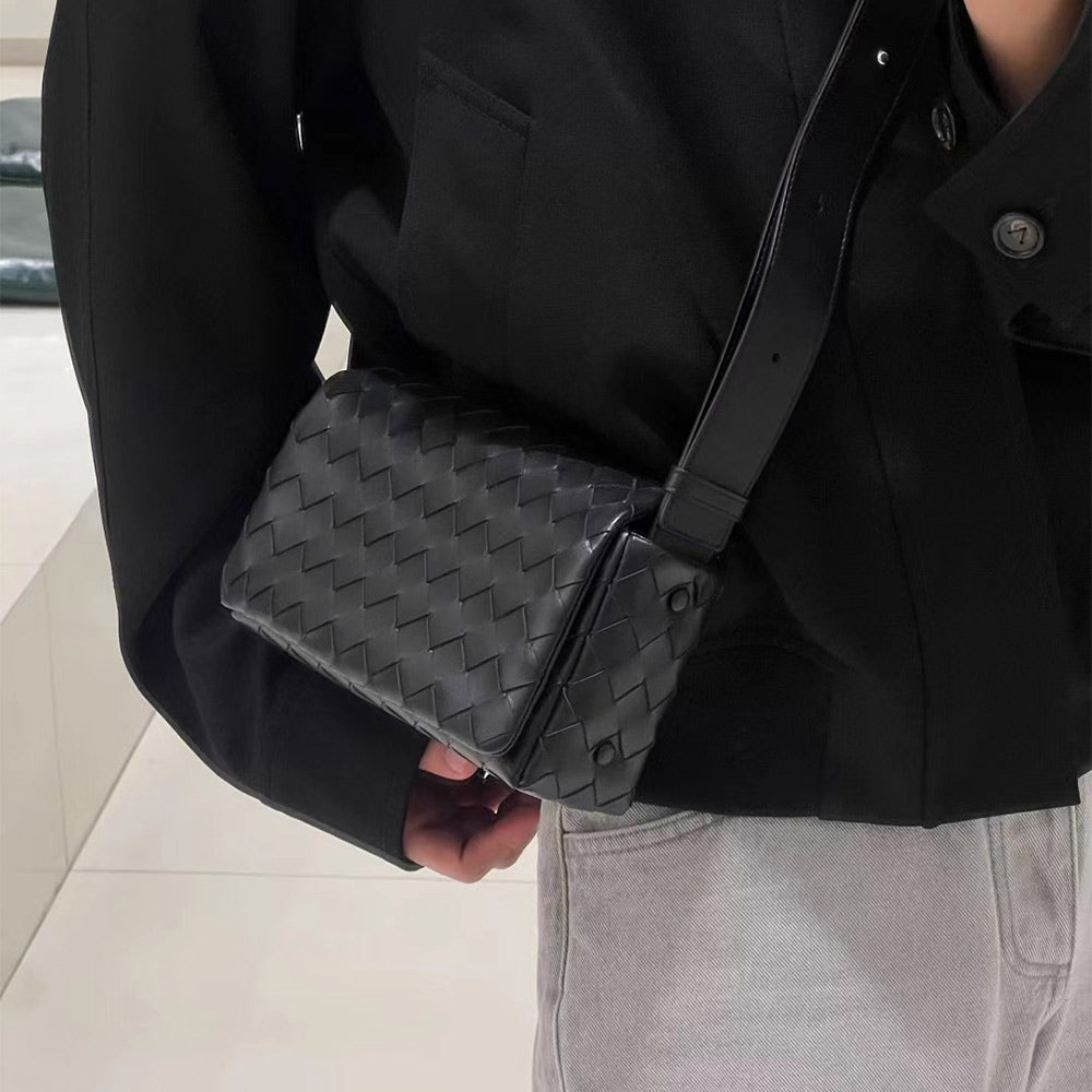 Premium Weave Mini Box Bag