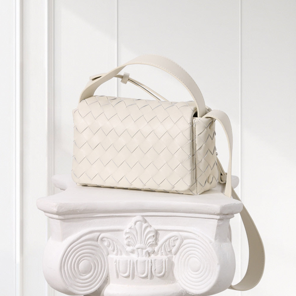 Premium Weave Mini Box Bag