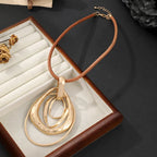 エレガントなデイリーローズゴールドとシルバーのツートンマルチレイヤーティアドロップダングルイヤリングレディース