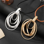 エレガントなデイリーローズゴールドとシルバーのツートンマルチレイヤーティアドロップダングルイヤリングレディース