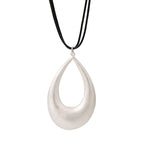 DEIDRE NECKLACE SILVER – Minimalist Modern Jewelry