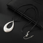 DEIDRE NECKLACE SILVER – Minimalist Modern Jewelry