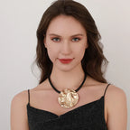 Tetras Large Geometric Pendant Necklace – Exclusive One Kéa Island Design