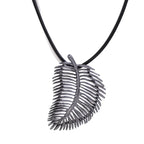 Tropical Leaf Necklace For Women Sterling Silver Jewellery with Gift box