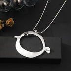 Angry Bird Metal Hammered Statement Necklace