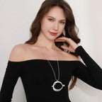 Angry Bird Metal Hammered Statement Necklace