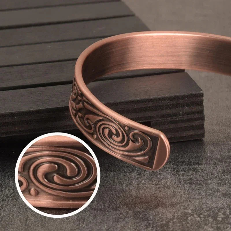 Stylish Copper Bracelet  Magnetic Therapy & Meaningful Gift