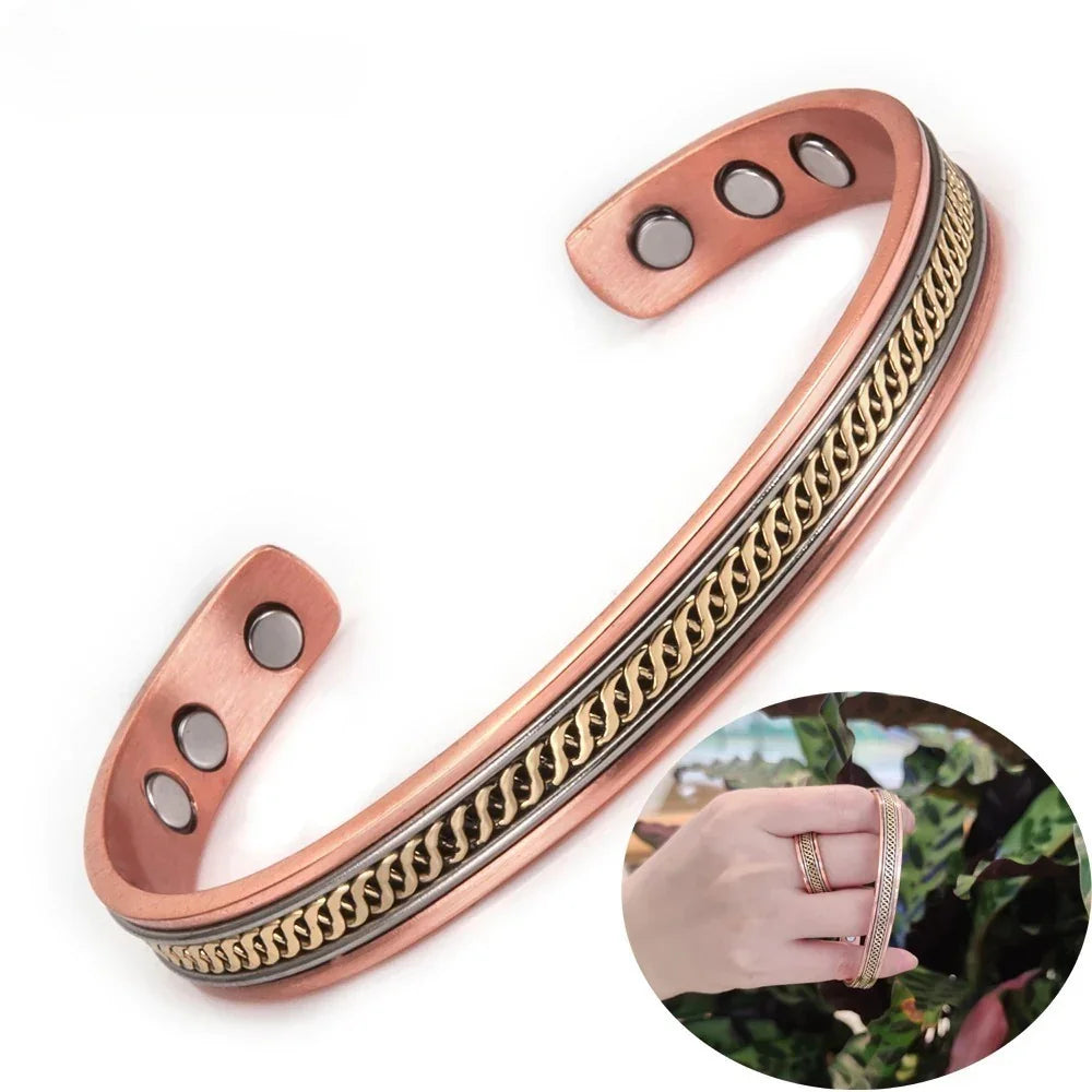 Best Magnetic Copper Bracelet – Stylish & Healing Gift for Mother