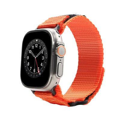 Rugged Velcro Nylon Sport Apple Watch Starp for iwatch Series 8/7/6/5/4 SE for Men【2pack】 - CIVIBUY
