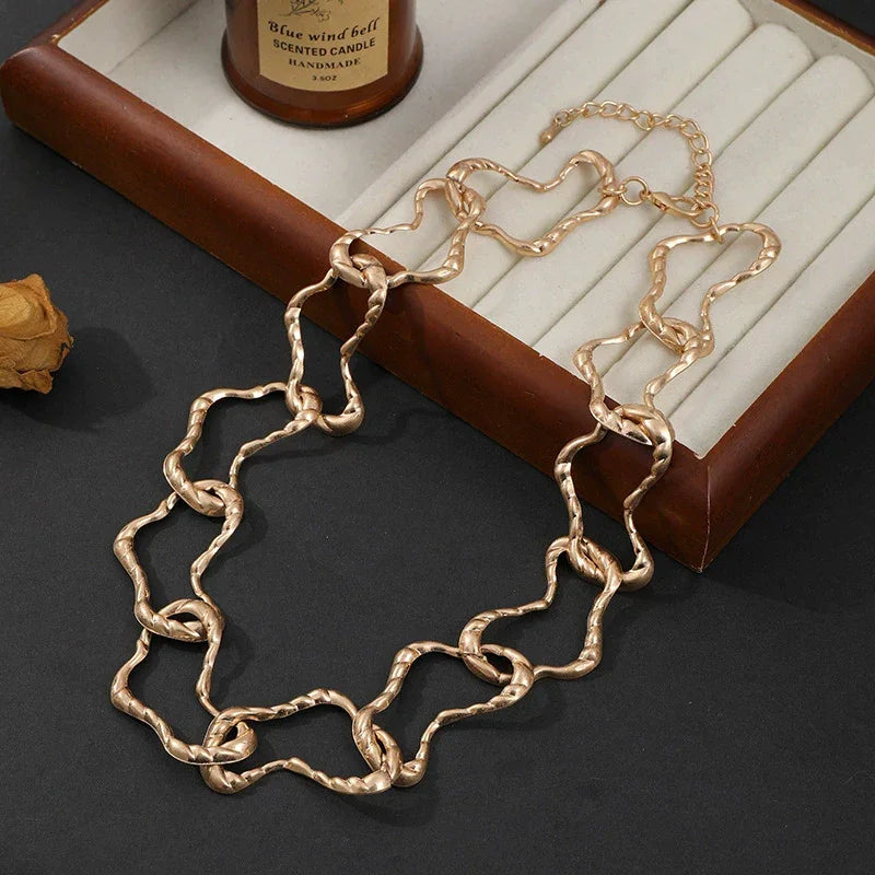 Alloy Choker Necklace for Women – Casual & Everyday Fashion Jewelry