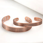 Magnetic Copper Bracelet Simple Design Healing & Comfort 【for Couple】
