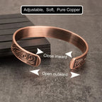 Stylish Copper Bracelet  Magnetic Therapy & Meaningful Gift