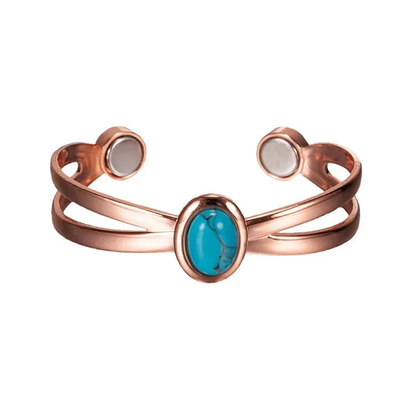 Stylish Copper Magnetic Bracelet – Beauty & Healing Combined