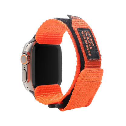 Rugged Velcro Nylon Sport Apple Watch Starp for iwatch Series 8/7/6/5/4 SE for Men【2pack】】 - CIVIBUY