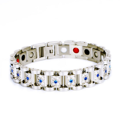 luxury Magnetic Bracelet for Men Tungsten Arthritis Pain Relief Bracelet - CIVIBUY
