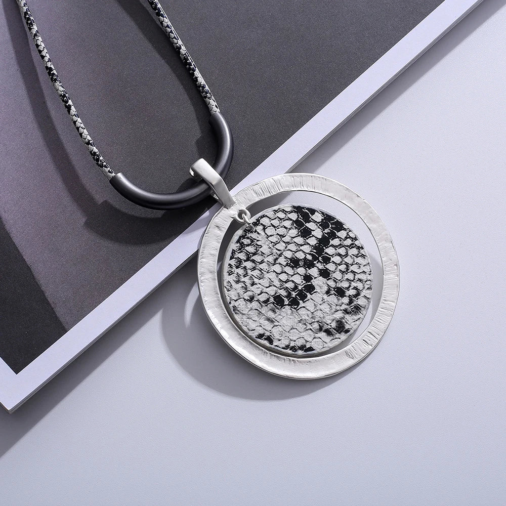 Long Snake Necklace – Timeless Triumph Silver Necklace | Wholesale