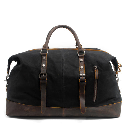 Personalized Waxed Canvas Duffel Bag  Large Weekender & Travel Gift