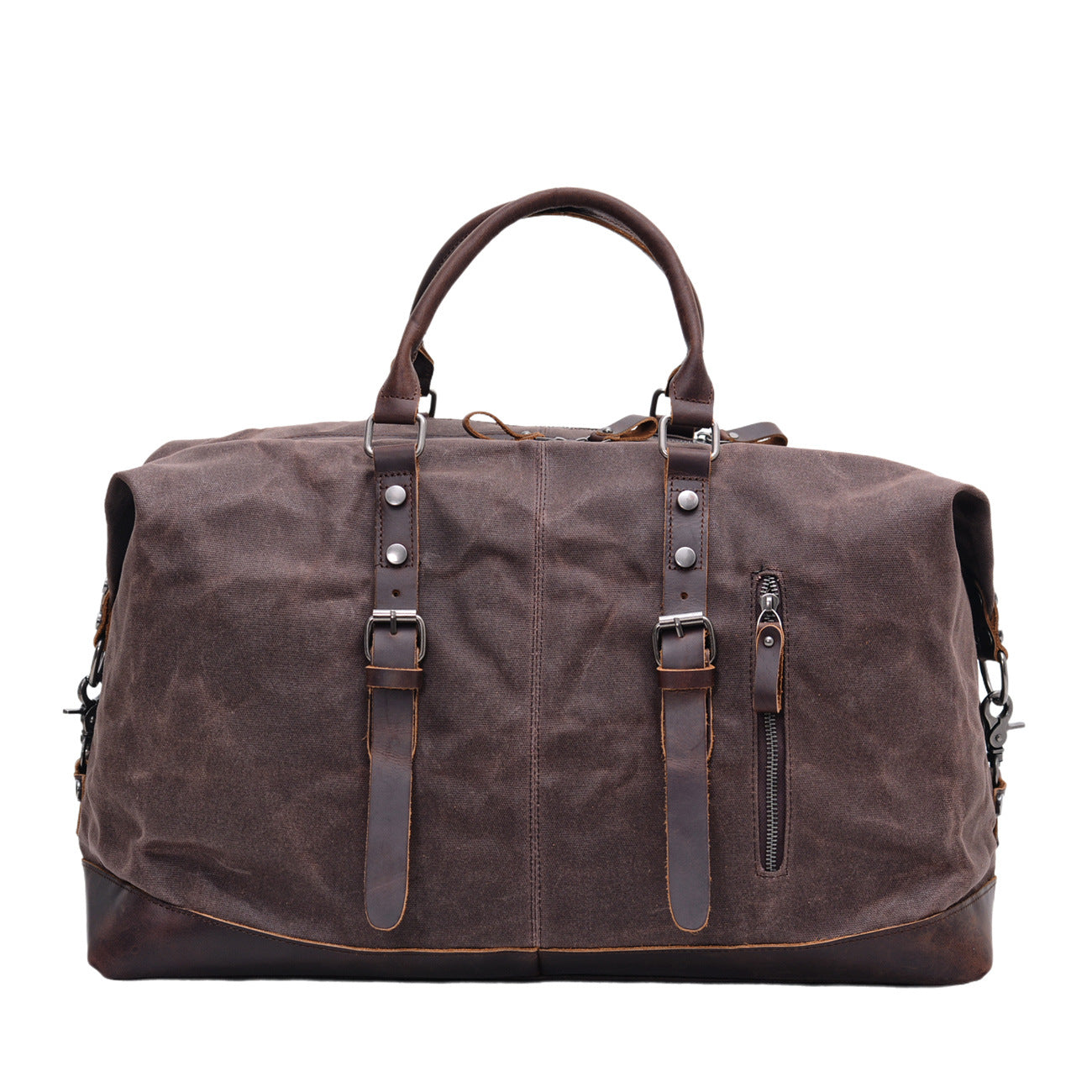 Personalized Waxed Canvas Duffel Bag  Large Weekender & Travel Gift