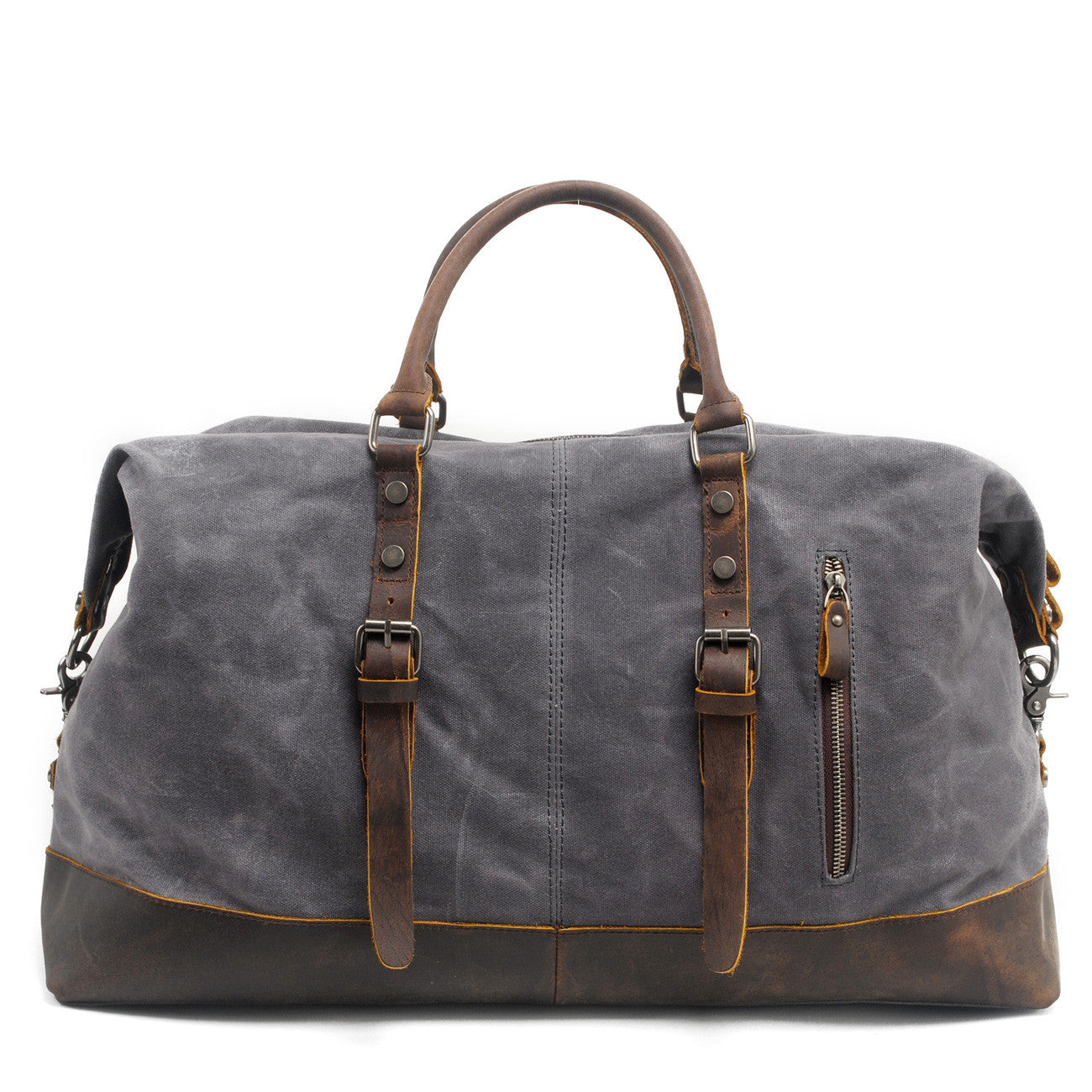 Personalized Waxed Canvas Duffel Bag  Large Weekender & Travel Gift