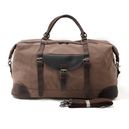 Personalized Duffel Bag Waxed Canvas Travel Overnight Bag Groomsmen Gift,NY-C6