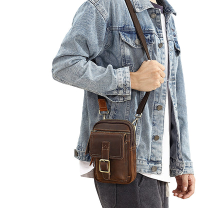 Anti-Theft Men's Belt Bag | Zara-Style Fanny Pack & Travel Pouch for Phones & Wallets