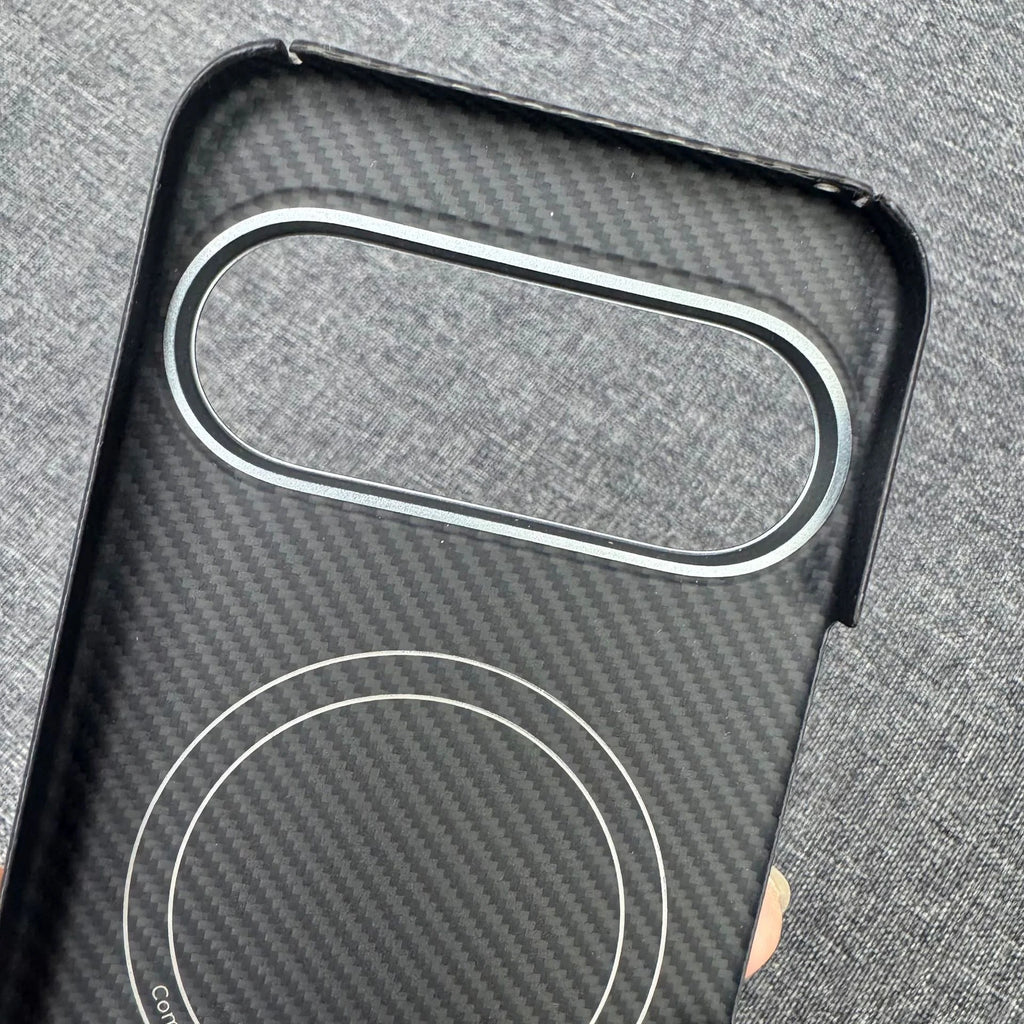 Slim lightweight carbon fiber case compatible with Google Pixel 11 Pro and Pixel 11