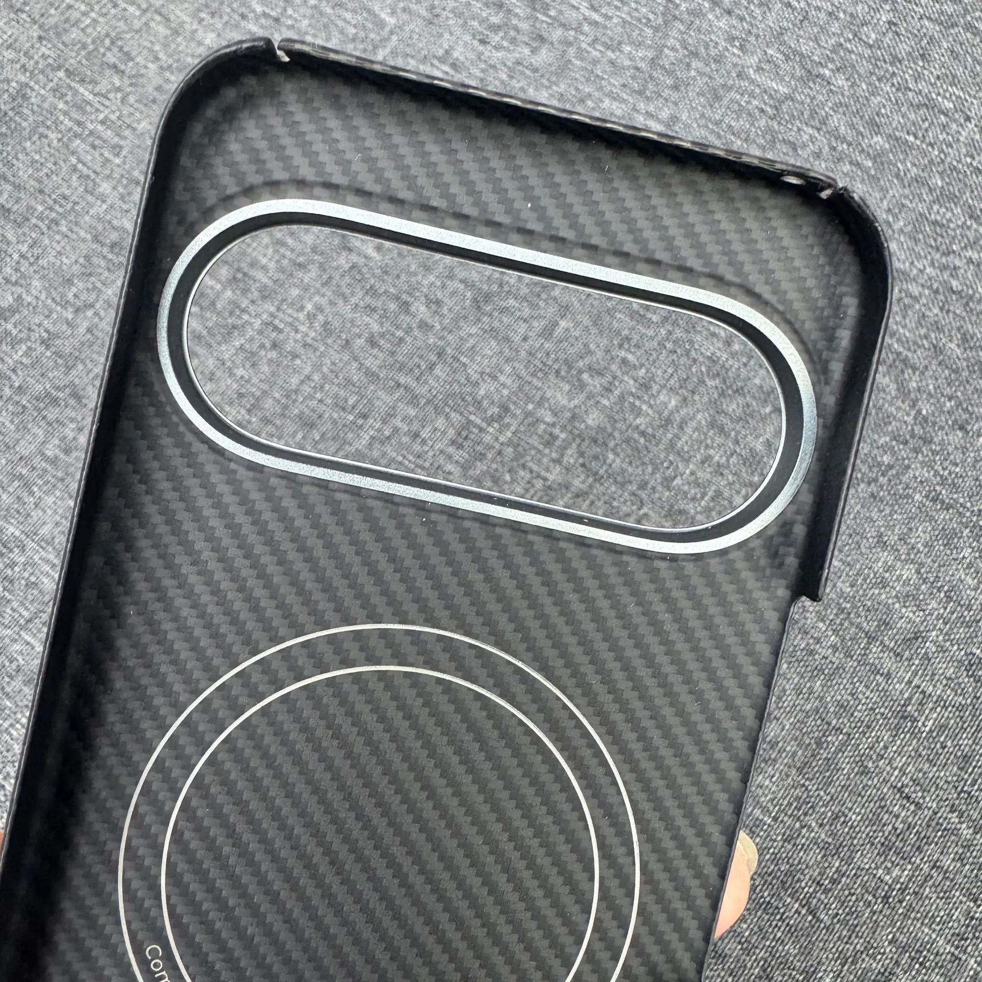 Slim lightweight carbon fiber case compatible with Google Pixel 11 Pro and Pixel 11
