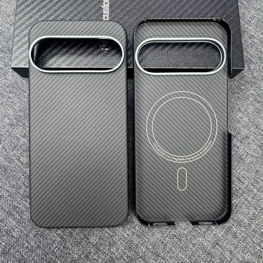 Slim lightweight carbon fiber case compatible with Google Pixel 11 Pro and Pixel 11