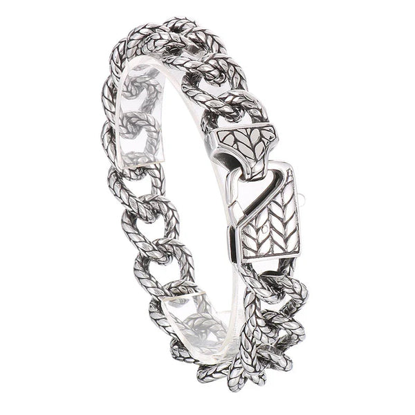 Seal Spell-armbanden voor heren Stalen Viking-schakelketting