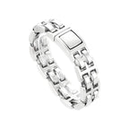 Cuba stainless steel heavy bracelet for men biker style bracelet D4-C - CIVIBUY