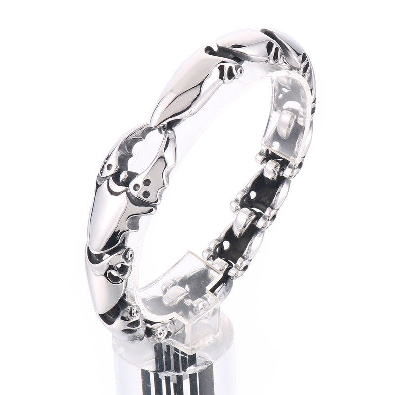 stainless steel Bracelets For Men crab bracelet - CIVIBUY