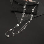 FANTASTIC STAR LAYERED NECKLACE - CIVIBUY
