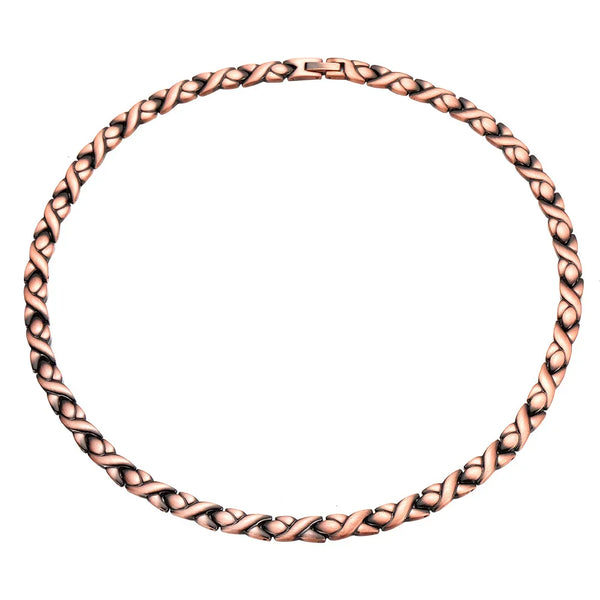 Magnetic Therapy necklace Headaches Blood circulation Necklace Copper necklace