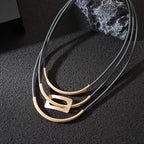 Strand Rope with Gold Color Necklace for women - CIVIBUY