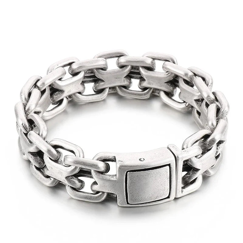 stainless steel bracelet for men roma style bracelet K-8 - CIVIBUY