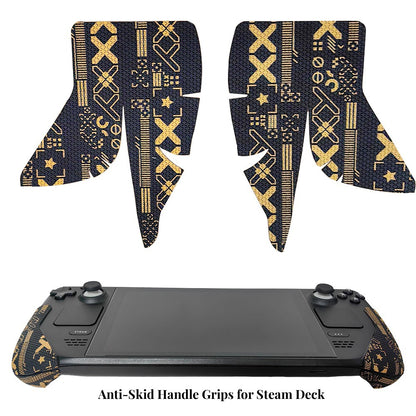Skin Stickers Set Compatible for Steam Deck/Steam Deck OLED, Steam Deck Anti-Slip Grip Stickers - CIVIBUY