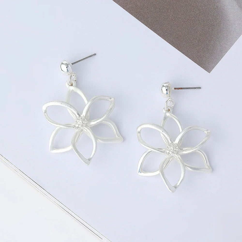 Large Flower Earring For Women - CIVIBUY