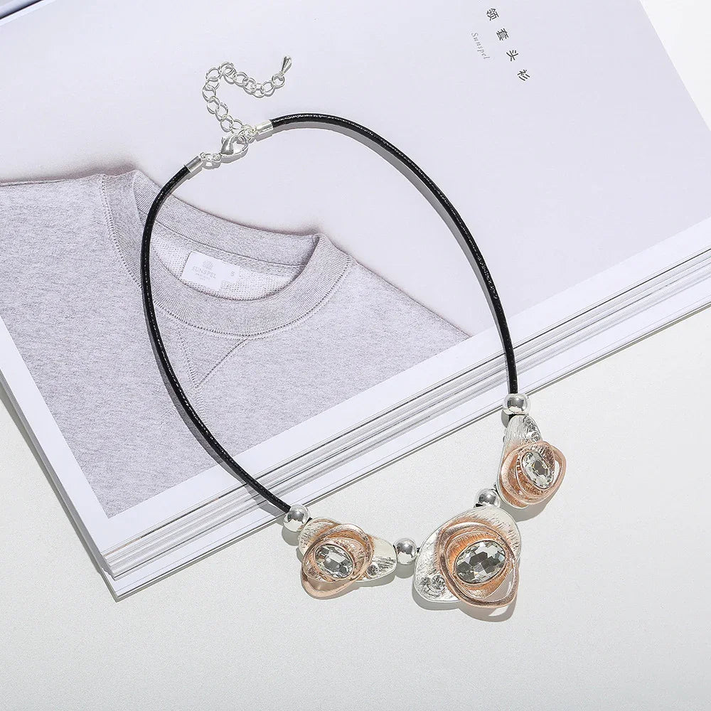 Geometric Vintage Necklace Chains On the Neck Pendants for Women's Goth Jewelry - CIVIBUY