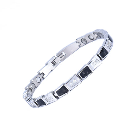 Nature shell Stainless Magnetic Therapy Bracelet Health Care Gift for mother 5D2H-F - CIVIBUY