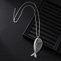 Exquisite Metal Whale Pendant necklace for women - CIVIBUY