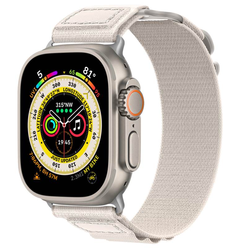 Sport Apple Watch Nylon Starp for iwatch Series 9/8/7/6/5 for Men - CIVIBUY