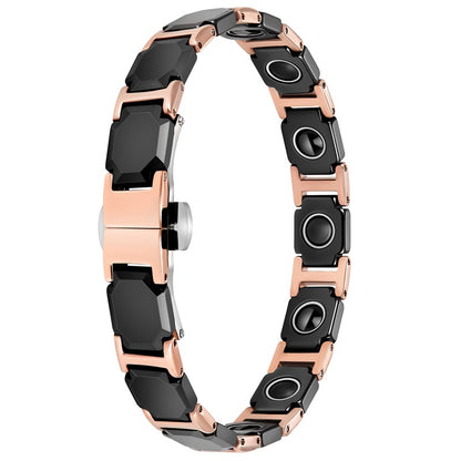 Magnetic Bracelet 1500 Gauss Chain Pain Relif Magnetic Ceramics Bracelet For Women