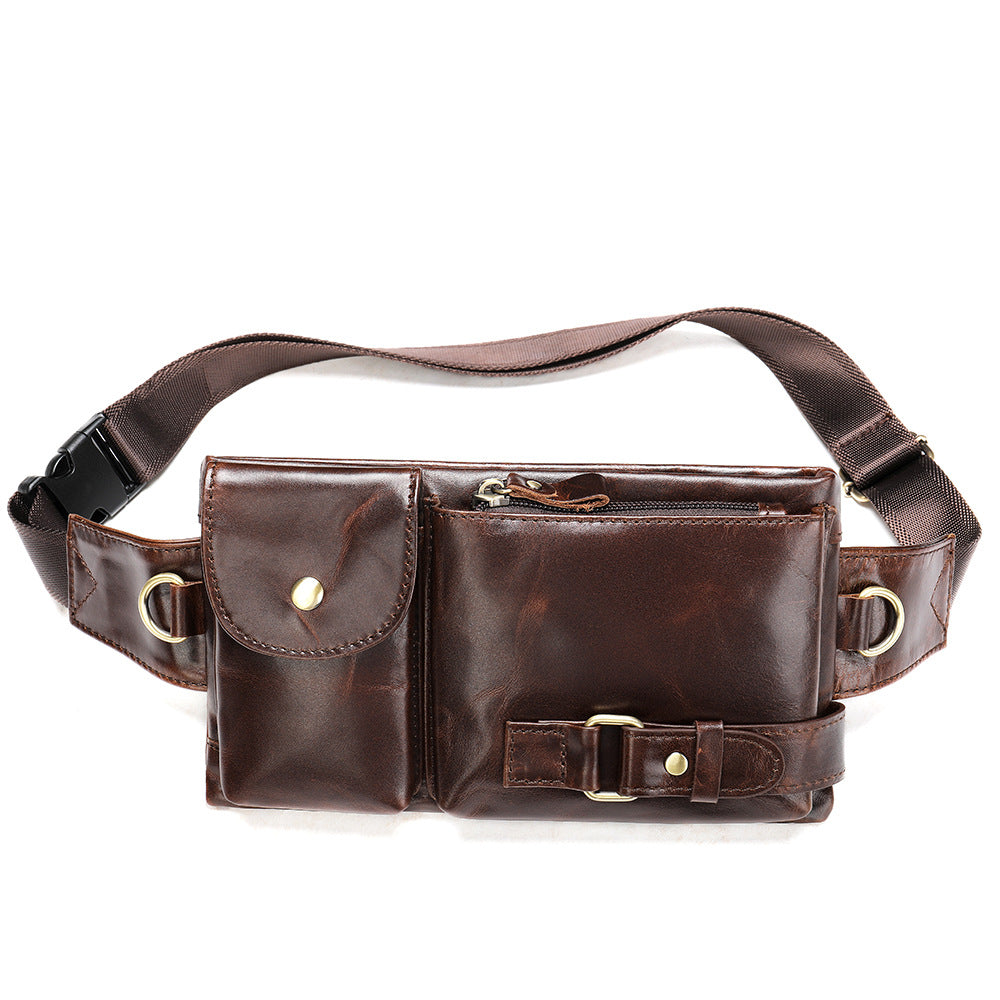 Genuine Leather Belt Bag Zara– Stylish Fanny Bag For Travel, Outdoor