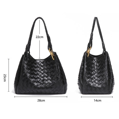 Woven Leather Handbags Woven Hobo Bag Shoulder Bag