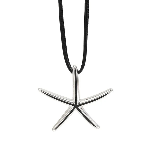 Silver Chain Necklace –  Peretti Starfish Cord Necklace