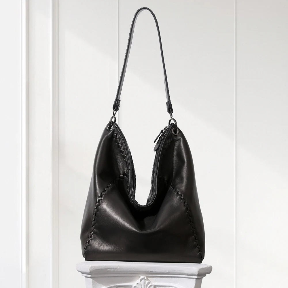 Women Soft Genuine Leather Totes Shoulder Bag Purses and Handbags