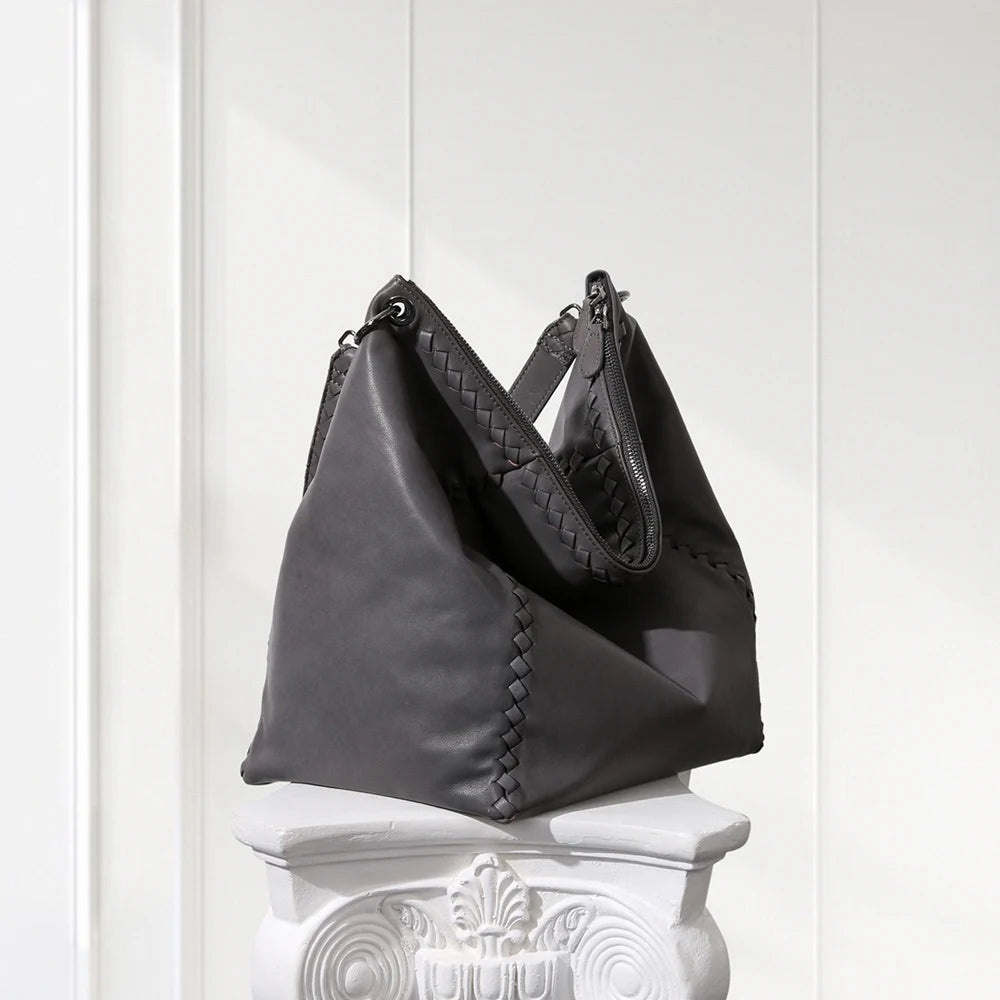 Women Soft Genuine Leather Totes Shoulder Bag Purses and Handbags